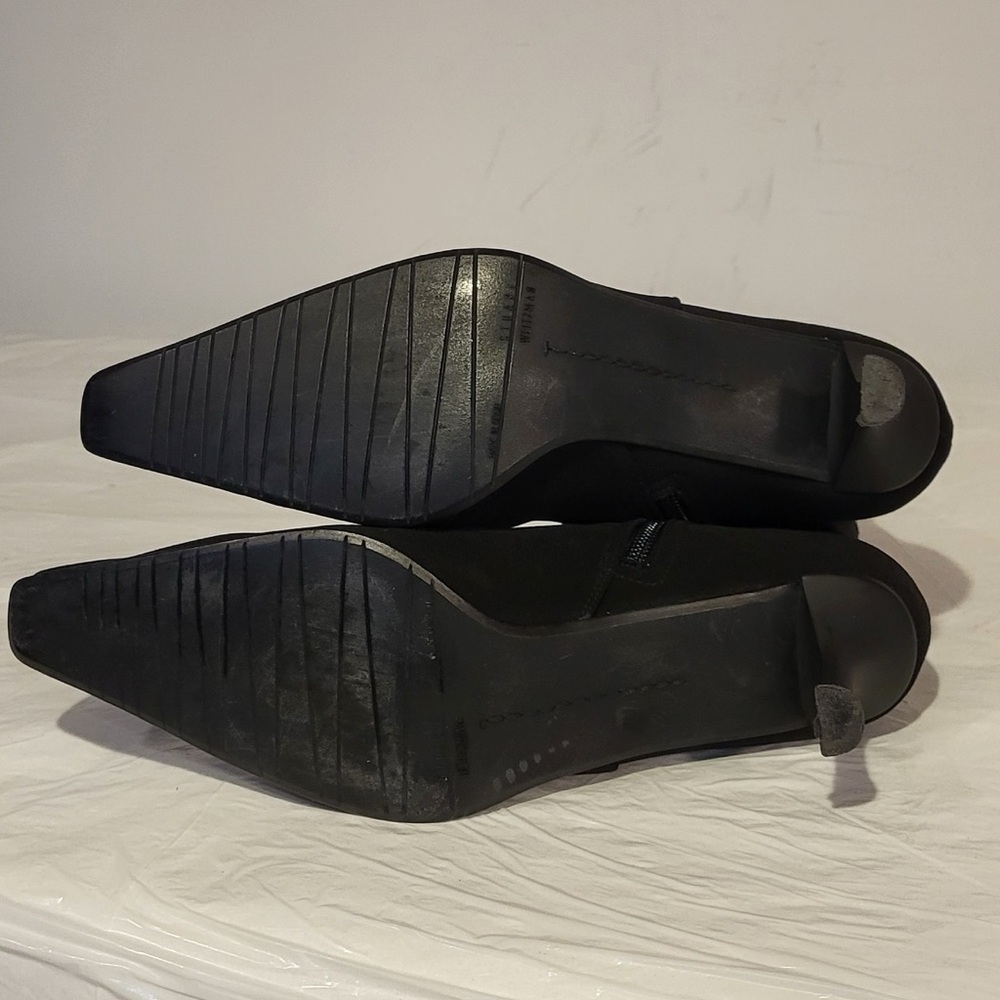 💎Price DROP....STUART WEITZMAN black Gore-tex kitten heel boots - Picture 4 of 6